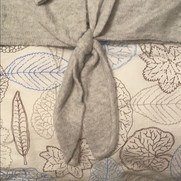 Loft Tie Hem Sweater - Picture 2 of 3